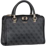 GUESS Handtasche Orlina Logo Society Coal Grau Damen