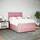 vidaXL Boxspringbett 140 x 200 cm Rosa