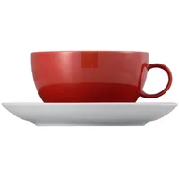 Thomas Cappuccinotasse 0,2 l Rot 2 St.