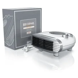 Brandson Heizlüfter 2000 W Silber/Weiß