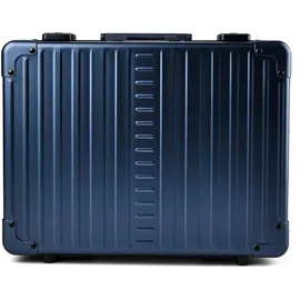 Aleon Attache Aktenkoffer 38 cm Laptopfach blau