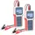 Revolt 2er-Set Solarpanel-Digital-Multimeter, bis 800 W, 35 A, XL-LCD-Display