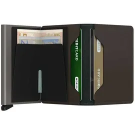 Secrid Slimwallet Matte Kartenetui truffle