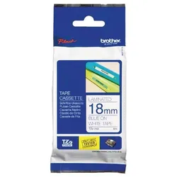 Brother Beschriftungsband Authentisch Brother TZe-243 Selbstklebend Blau auf Weiß 18 mm x 8 m