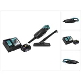 Makita DCL 182 RG1 B Akku Staubsauger 18 V Schwarz + 1x Akku 6,0 Ah + Ladegerät