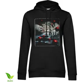 It Pennywise Floating Girls Hoodie Schwarz L