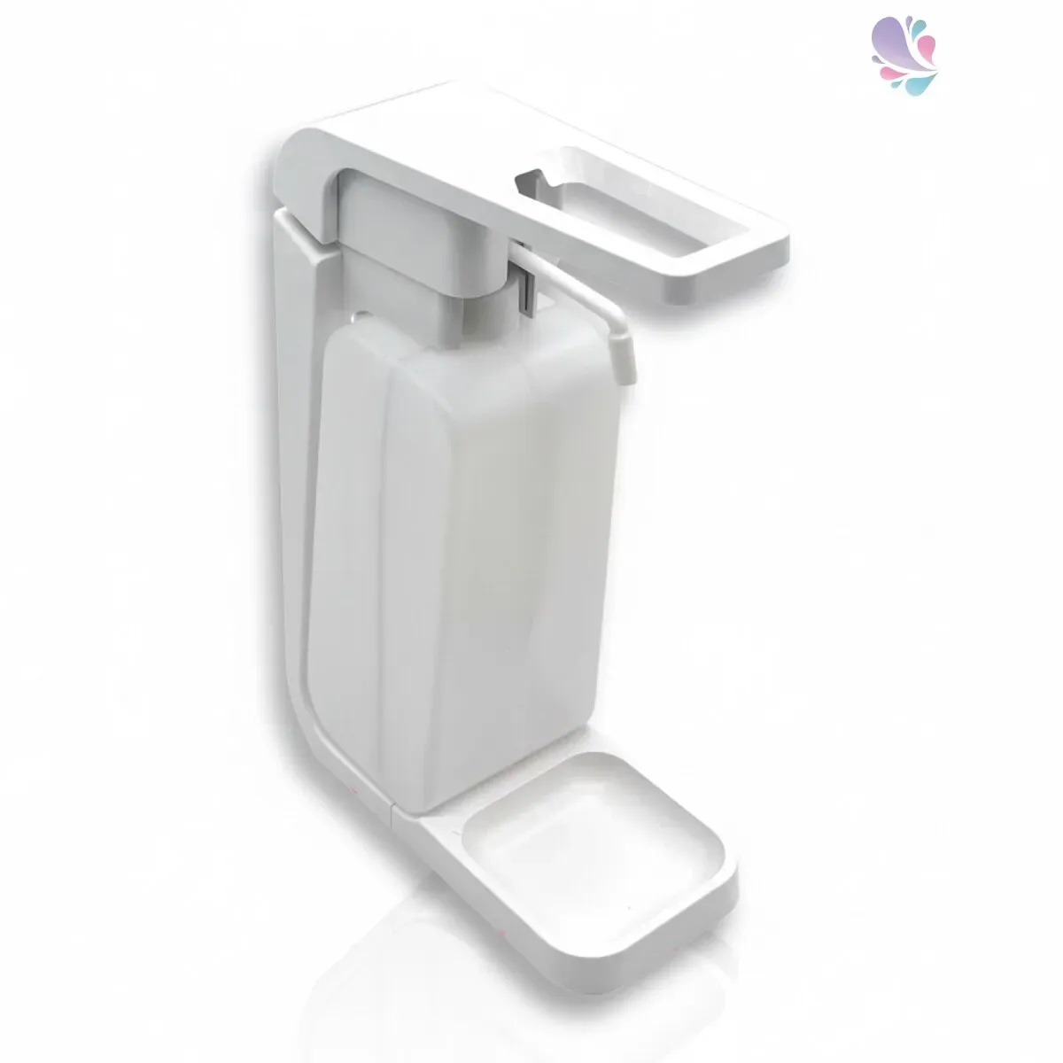 Blanc Hygienic Hebelspender für 1 Liter Seife, Desinfektion, super ergiebig, Wandmontage