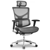 CLP Bürostuhl Spokane Ergonomic I Ergonomischer Schreibtischstuhl I Kopfstütze