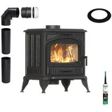 Kaminofen Gusseisen KRATKI K6 ECO Ø 150 6,5 kW