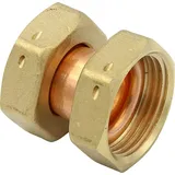LK Armatur Deutschland GmbH Flanschkupplung 22 x 1 Überwurfmutter Gold