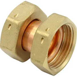 LK Armatur Deutschland GmbH Flanschkupplung 22 x 1 Überwurfmutter Gold