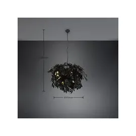 rl live your light Leavy 4-flg. 28W 60 cm schwarz/gold