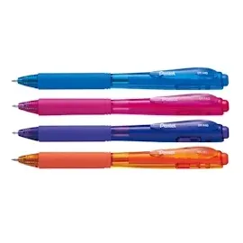 Pentel Kugelschreiber BK440 schwarz/transparent, Schreibfarbe: schwarz, 1 St.