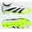 Predator League Laceless FG/MG Kinder Fussball-Rasenschuhe FTWWHT/CBLACK/LUCLEM 30