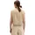 Marc O'Polo "aus Viskose-Leinen-Stretch", Damen, Gr. 34, sandpaper, Obermaterial: 53% Leinen, 45% Viskose, 2% Elasthan. Futter: 100% Baumwolle, unifarben, regular fit, V-Ausschnitt, Westen Anzugweste