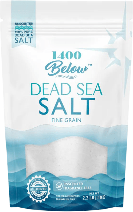 1400 Below Dead Sea Salt Fein