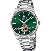 Jaguar Edelstahl silber Balancier Armbanduhr UJ965/4