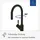 Villeroy & Boch Umbrella Flex Schlauchbrause Matt Black