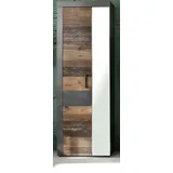 Home Affaire Ilana Garderobenschrank 65 x 34 x 192 cm grau