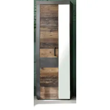 Home Affaire Ilana Garderobenschrank 65 x 34 x 192 cm grau