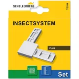Schellenberg Eckverbinder-Set PLUS für Insektenschutzfenster und Insektenschutztüren weiß,