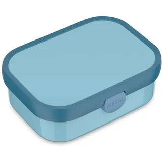 Mepal Campus Brotdose mit Bento-Einsatz und Gabel 750 ml Cool Blue