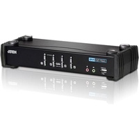 ATEN CS1764A 4 Port KVM-Umschalter DVI USB DVI/Audio KVMPTM Switch