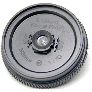 ABS-Gehäusedeckel-Objektiv, 32 mm, F10, Weitwinkel, ultradünn, fokussierfrei, für Sony (E-Mount) Ersatzteil-Zubehör