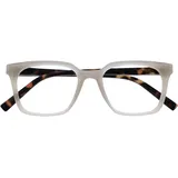 OPULIZE KOI Lesebrille - Große Rechteckige Brillenfassung - Grau - Sehhilfe für Damen, Herren - Federscharniere - R50-7 - +2.00