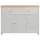 vidaXL Sideboard Grau 112x35x81 cm