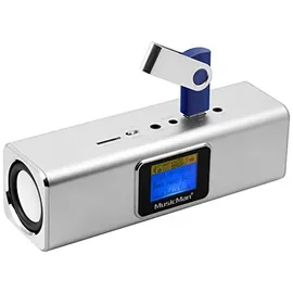 Technaxx MusicMan MA Display Soundstation silber