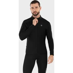 Herren Radsport softshell-fahrradjacke für J1 Furkapass SIROKO Schwarz L