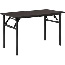 neu.haus Schreibtisch Alta Dunkelbraun / Schwarz