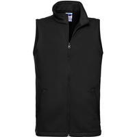 Russell Smart Softshell Weste, black, L