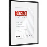 luxuskollektion Bilderrahmen Aluminium Schwarz 30x40 cm 1x