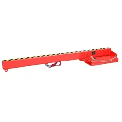 Lastarm LA 2400-5,0 lackiert, Feuerrot