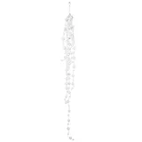MICA Adventskranz Dekohänger - Schneebälle - ca. 120 cm weiß