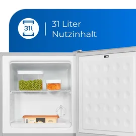 Exquisit GB40-150E grau