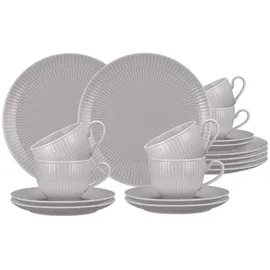 SELTMANN WEIDEN Amina Kaffeeservice 18-tlg. silbergrau