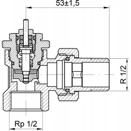 OEM Thermostat-Set mit Voreinstellung Winkel