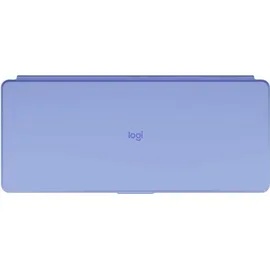 Logitech Keys-To-Go 2, mobile Bluetooth-Tastatur für Tablets mit integriertem Schutzcover, schlanke, kabellose Tastatur für Windows, Android, Linux, iPad, iPhone, Mac, Apple TV, DEU QWERTZ - Lila