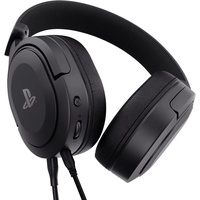 Trust Gaming Gaming-Headset (Unglaublich bequeme ohrumschließende Polster, Mit Kabel, Lizenziert für Playstation 5 Nachhaltig, PS4 / PS5 Headset 1,2 m Kabel) schwarz