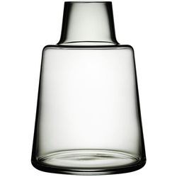 Holmegaard - Flora Vase, kurzer Hals, 12 cm, smoke