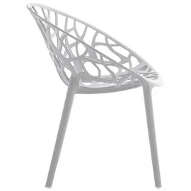 CLP Gartenstuhl Hope Sessel 59 x 59 x 80 cm grau 2 St.
