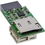 InLine Card Reader, USB 2.0, intern, für MicroSD Karten