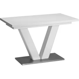 Home Affaire Esstisch HOME AFFAIRE "Elbach, TOPSELLER, OTTOs Choice", weiß, B:160cm H:76cm, Tische, Esstisch, Hochglanz weiß, Ausziehtisch 120-160 cm, Esszimmer