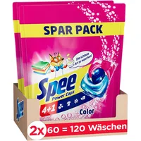 Spee Power Caps Color 4+1, Caps, extra Strahlkraft, 1,44kg, Waschladungen), 120