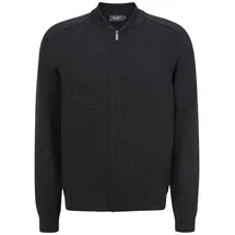 Maerz Muenchen Strickjacke MAERZ MUENCHEN "Maerz Muenchen 585600 Strickjacke Herren Bekleidung", Herren, Gr. 54, dunkelgrau, 100% Wolle (Merino), Strickjacken Strickjacke