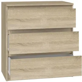 magowa Kommode 70 x 75 x 40 cm Sonoma Eiche