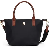 Tommy Hilfiger Popette Mini Tote Shopper Leder Black